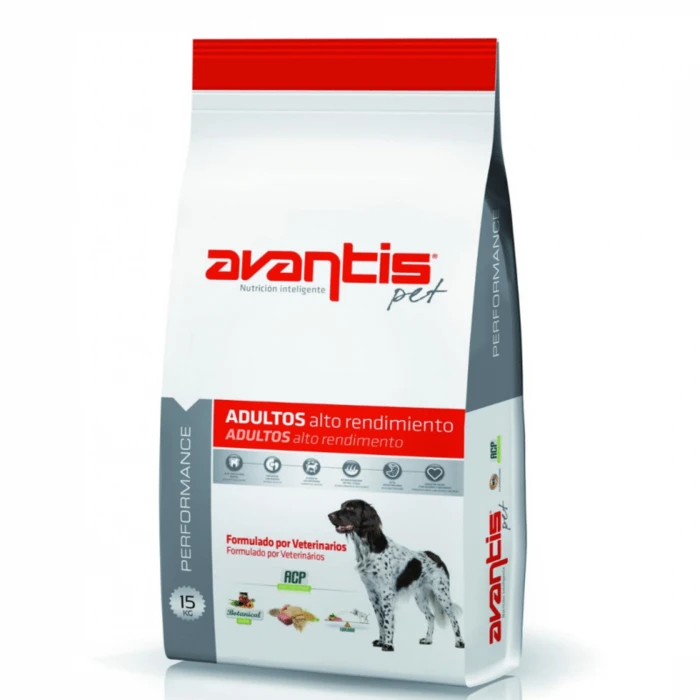 אוונטיס פרפומנס שלושה סוגי בשר לכלבים פעילים 15 ק"ג