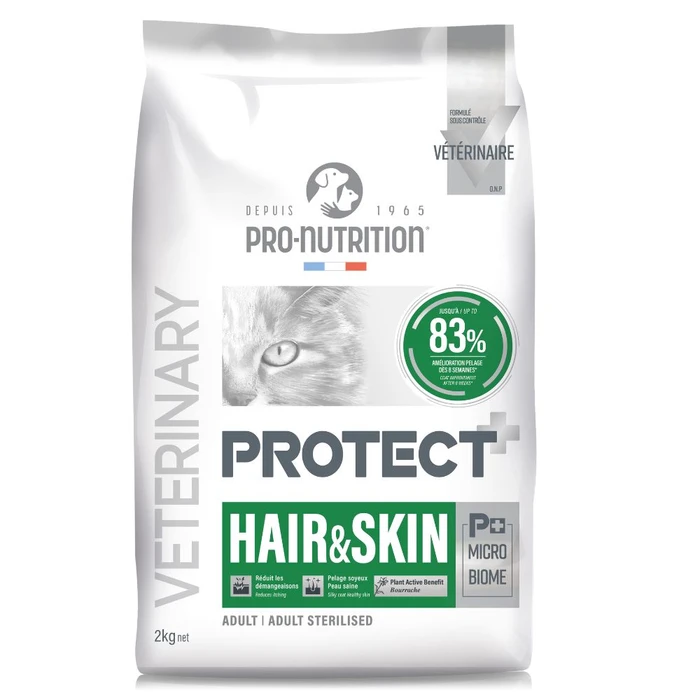 פרוטקט פרווה ועור חתול 2 ק"ג