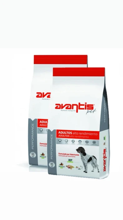 מבצע זוגות 2 יח אוונטיס פרפומנס שלושה סוגי בשר לכלבים פעילים 15 ק"ג