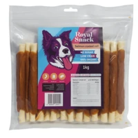 מקלות לעיסה בציפוי סלמון 7 אינץ 1 ק"ג